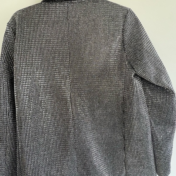 Shiny Silver Blazer - Picture 13 of 14